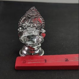 Pure Siver Kamakshi Diya 12gm - By Mahita Collections